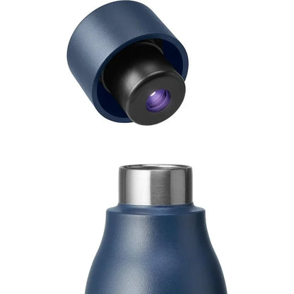 Self-Cleaning Insulated Stainless Steel Water Bottle – 25 oz (Monaco Blue)