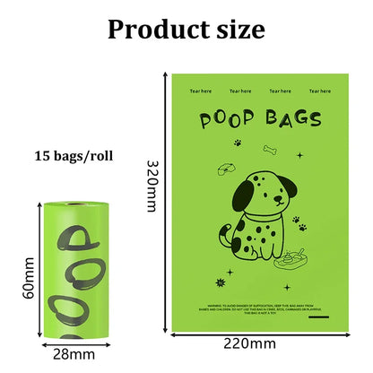 Biodegradable Pooper Scooper Bags — Eco-Friendly &amp; Lavender Scented