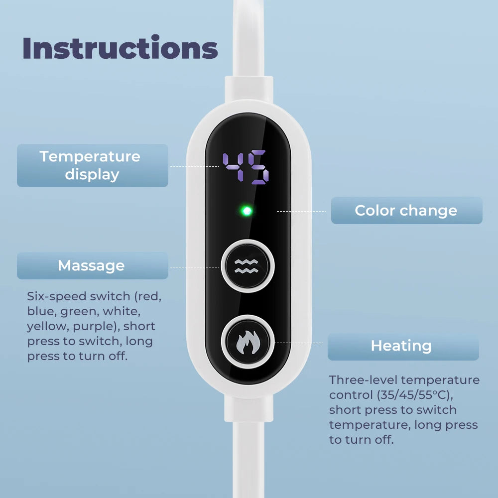 Heated Eye Massager Mask