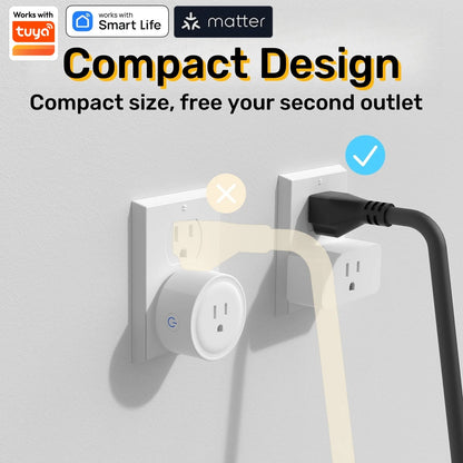 WiFi Mini Smart Socket (10A, US)