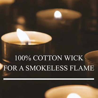 200-Pack White Unscented Tealight Candles (4-Hour Burn Time)