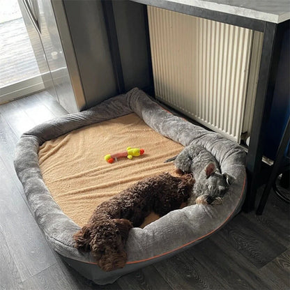 BORWART Orthopedic Memory Foam Dog Bed – Extra-Large Comfort for Restful Sleep