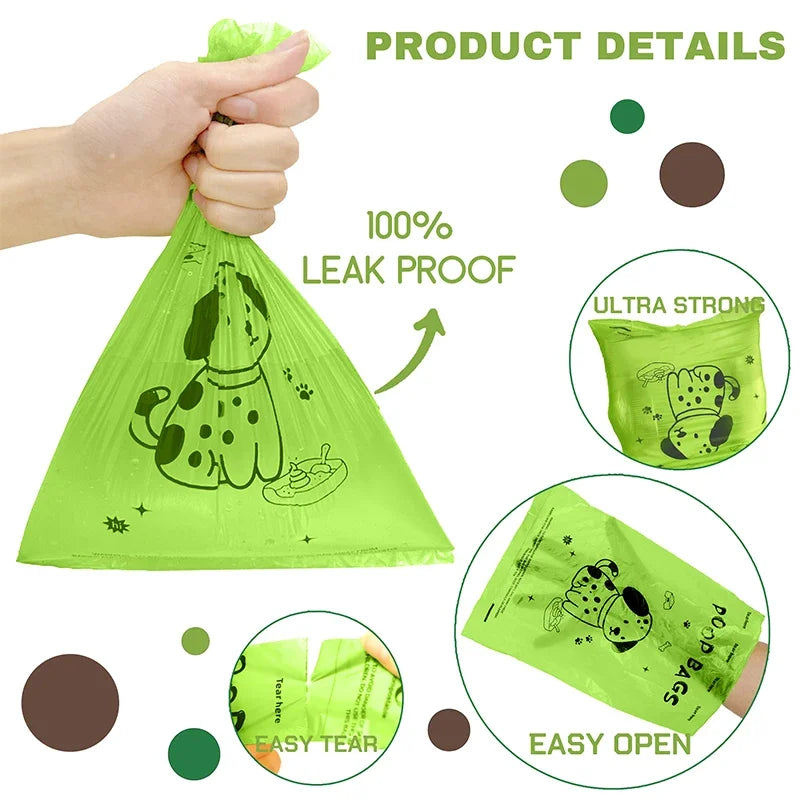 Biodegradable Pooper Scooper Bags — Eco-Friendly &amp; Lavender Scented