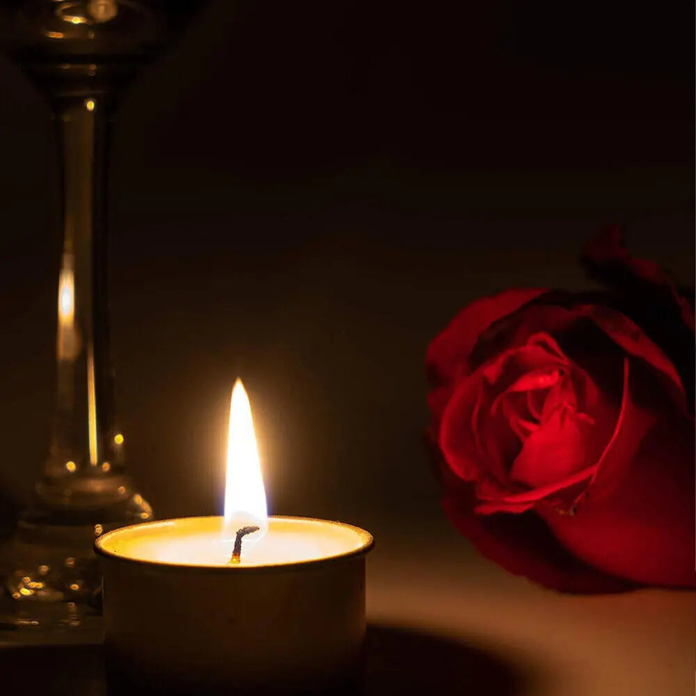 200-Pack White Unscented Tealight Candles (4-Hour Burn Time)