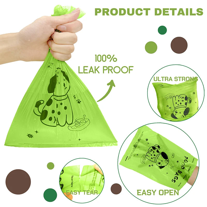 Biodegradable Pooper Scooper Bags — Eco-Friendly &amp; Lavender Scented