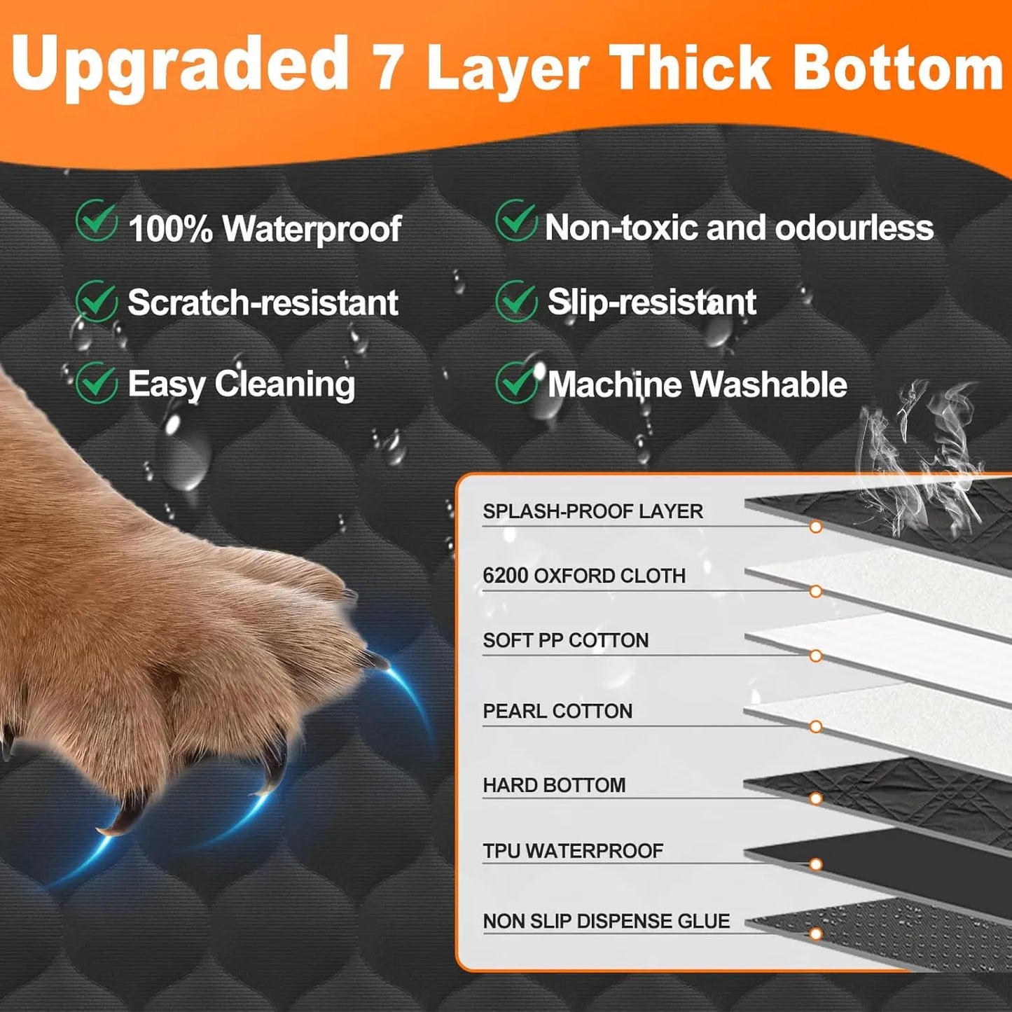 Premium Back Seat Pet Protector